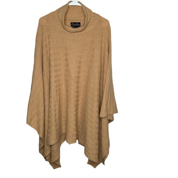 Terry Lewis Womens Wool Angora Rubbed Poncho Sweater 2X - Picture 1 of 3